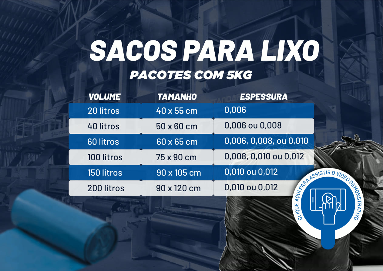 Sacos para Lixo